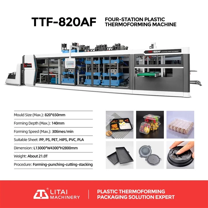 plastic thermoforming machine